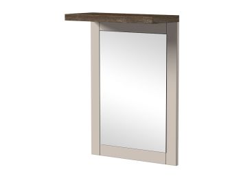 Огледало со осветлување даб коњак, Amelia