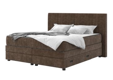 Боксспринг кревет со фиока и душек, Бари