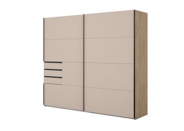 Ормар 220x250 3Л, црна, Цвита Некст