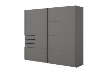 Ормар 220x250 3Л, црна, Цвита Некст