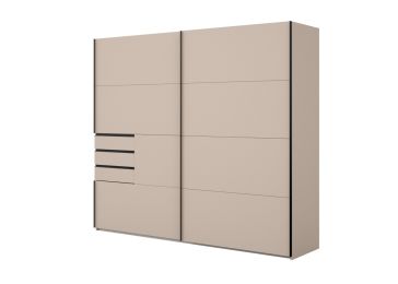 Ормар 220x250 3Л, црна, Цвита Некст