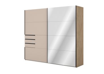 Ормар 220x250 3Л, црна, Цвита Некст