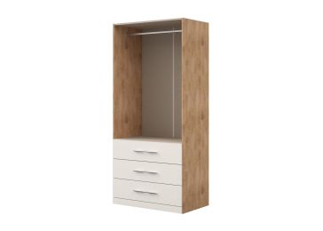Ормар 220x102 со фиоки, 525 алу 256, Цвита Некст