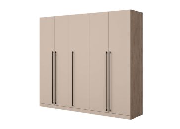Ормар 220x252, 715 црна, Цвита Некст