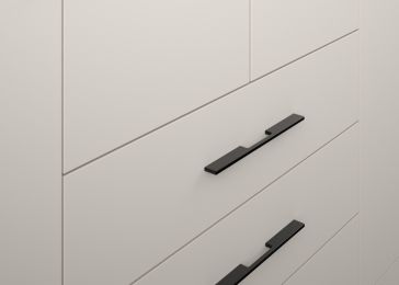 Омара 220x202 со фиоки, 525 црна 256, Цвита Некст