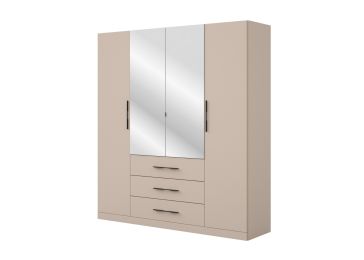 Ормар 220x202 со фиоки, 525 црна 256, Cvita Next