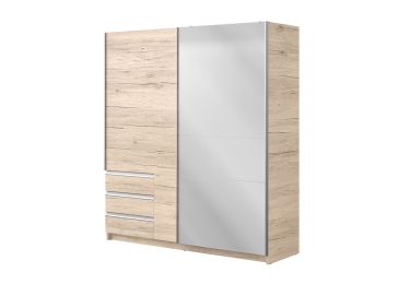 Лизгачки ормар 200x180 со фиоки, Нела