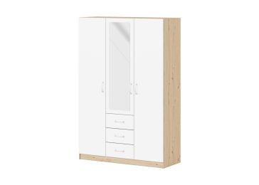 Ормар со огледало и фиоки 135x200, Роко