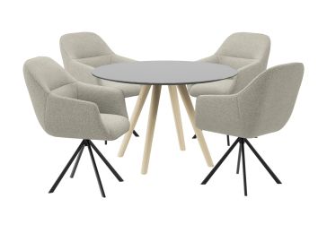 Трпезариски сет, маса Ондо Веро и 4 фотелји Сена