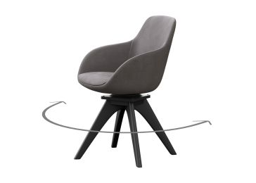 Фотелја, тип А црна, Ордос