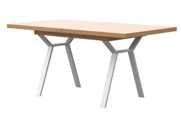 Масa на развлекување, бела, зула