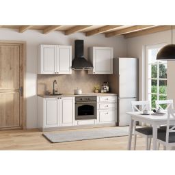 Блок кујна , Јулија бел./бел./тобако, 200 цм