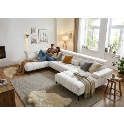 Голема гарнитура во П форма со елетрична функција, Кјото XXЛ